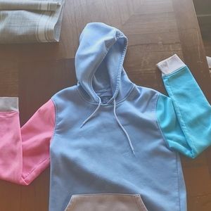 Brooklyn cloth milticolor hoodie